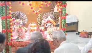 श्री सनातन धर्म मंदिर सभा सी-ब्लॉक मानसरोवर गार्डन द्वारा आयोजित श्री जग्गाथ यात्रा