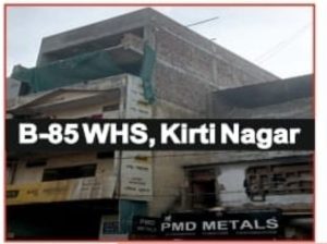 कीर्तिनगर लक्कड मंडी में बनाई जा रही बिना मानकों की ईमारत