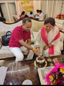 भाजपा निगम पार्षद सुमन दीदी को दी जन्मदिन की बधाई
