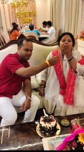 भाजपा निगम पार्षद सुमन दीदी को दी जन्मदिन की बधाई